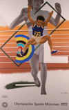 1972 Olympic Art (Series 2) Reproductions pour les collectionneurs par Peter Phillips
