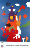 1972 Olympic Art Collectable Print by Otmar Alt