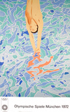 1972 Olympic Art (Series 2) Lámina coleccionable por David Hockney