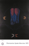 1972 Olympic Art Collectable Print by Paul Wunderlich