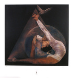Gymnast Collectable Print by Patrica Cajiga
