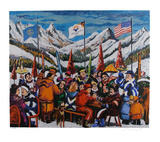 Fun of the Olympic Games Collectable Print by Guy Buffet