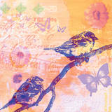 Les oiseaux du bonheur III Posters by  Zacher-finet