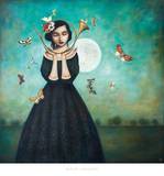 Evening Echoes Poster by Duy Huynh