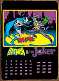 Batman & The Joker Calendar Emaille bord