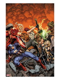 Fear Itself: The Fearless #1 Cover: Skull, Valkyrie, Juggernaut, Crossbones, Thing, Captain America Pôsters por Arthur Adams Fear Itself: The Fearless #1 Cover: Skull, Valkyrie, Juggernaut, Crossbones, Thing, Captain America Pôsters por Arthur Adams