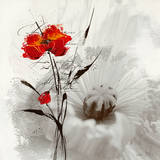 Petite aventure fleurie I Poster by  Zacher-finet