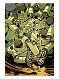 Thor The Mighty Avenger 7 Cover: Thor Trapped Prints by Chris Samnee