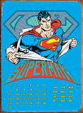 Superman Ripped Shirt Calendar Peltikyltit