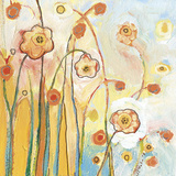 Orange Whimsy Prints by Jennifer Lommers