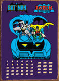 Batmobile Calendar Emaille bord
