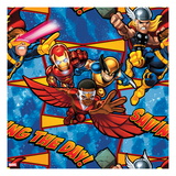 Marvel Super Hero Squad: Cyclops, Iron Man, Wolverine, Thor, and Falcon Posing Posters