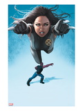 Avengers Academy 23 Cover: X-23 Flying and Mettle Outstretched Posters par Rodin Esquejo