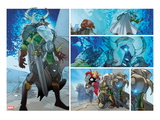 Thor 615: Heimdall Screaming Affiches par Pasqual Ferry