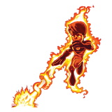 Marvel Super Hero Squad: Human Torch Flaming Posters