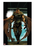 Ultimate Comics Ultimates 7 Cover: Falcon Walking Affiche par Kaare Andrews