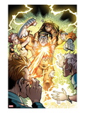 X-Campus 3 Cover: Colossus Running Art par Todd Nauck