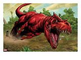 Skaar: King of The Savagle Land 2: Devil Dinosaur Posters by Brian Ching