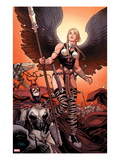 Ultimate New Ultimates 4: Valkyrie and Hela Standing Posters by Frank Cho