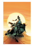 Thunderbolts 158 Cover: Ghost, Juggernaut, Satana, Mach V, and Man-Thing Posters par Kev Walker