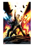 Fantastic Four 587: Franklin Richards, Human Torch, and Ben Grimm Prints by Steve Epting