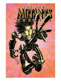 New Mutants Forever 2 Cover: Warlock Charging Poster par Arthur Adams