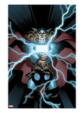 Astonishing Thor 2 Cover: Thor Holding Mjonir Prints by Ed McGuiness