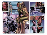Avengers 24.1: Vision and Tony Stark Print by Brandon Peterson