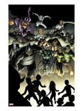 The Amazing Spider-Man 659: Rhino, Doctor Octopus, Spider-Man, Mr. Fantastic, and Others Art by Stefano Caselli