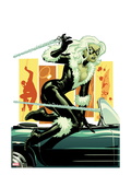Amazing Spider-Man Presents: Black Cat 3 Cover: Black Cat Jumping Print by Amanda Conner