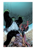 Incredible Hulks 628: Hulk and Red She-Hulk Posters by Tom Grummett