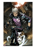Ultimate Comics X-Men 7: Quicksilver Crouching Art by Carlo Barberi
