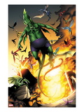 Avengers vs. Pet Avengers 1: Fin Fang Foom Flying Art by Ig Guara