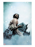 Wolverine 15 Cover: Wolverine Crouching Prints by Jae Lee
