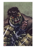 Ultimate Avengers 3 2 Cover: Blade and Hulk Fighting Affiches par Ed McGuiness