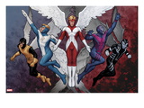 X-Men Evolutions 1: Archangel Prints by John Tyler Christopher