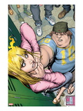 Ultimate X 4 Cover: Liz Allan and Teddy Allan Prints by Arthur Adams