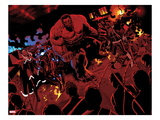 Avengers 24: Storm, Iron Man, Red Hulk, and Quake Prints by Daniel Acuna