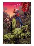 Skaar: King of The Savage Land 3 Cover: Skaar, Ka-Zar, Moon Boy Prints by Chris Stevens