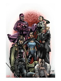 X-Men Legacy 250 Cover: Legion, Gambit, Frenzy, Magneto, and Rogue Prints by Mico Suayan