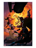 Uncanny X-Force 11: Magneto, Sabretooth, Wolverine, Jean Grey, Sunfire Prints by Esad Ribic
