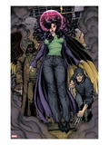 Ultimate X 4: Jean Grey Hovering, Surrounded by Smoke Posters by Arthur Adams