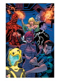 Avengers Academy 12: Striker, Veil, Hazmat, Finesse, Mettle, and Reptil Affiches par Tom Raney