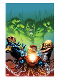 Incredible Hulks: Enigma Force 2 Cover: Hulk Screaming Prints by Carlo Pagulayan