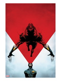Wolverine 8 Cover: Cyclops Using his Optic Blast on Wolverine Prints by Jae Lee