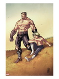 Secret Warriors 22: Ares and Phobos Standing Kunst von Alessandro Vitti