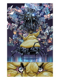 Astonishing Spider-Man & Wolverine 4: Panels with a Closeup of Mojo Print by Adam Kubert
