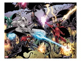 Annihilators 2: Silver Surfer, Ronan the Accuser, Beta-Ray Bill, Gladiator, Quasar Prints by Tan Eng Huat
