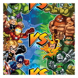 Marvel Super Hero Squad: Thor, Mole Man, Ms. Marvel, Iron Man, Dr. Doom, Captain America, and Hulk Posters