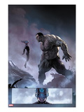 Ultimate Comics Ultimates 8: Mr. Fantastic and Hulk Affiches par Esad Ribic
